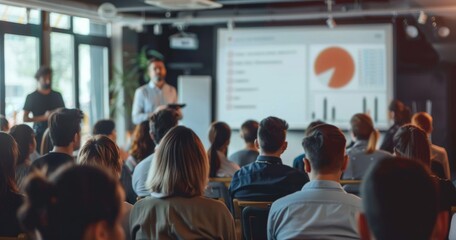 Improve your data visualization skills at the Business Presentation Seminar in a contemporary conference venue. Interact with specialists to enhance your expertise during the event - Powered by Adobe