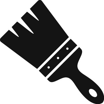 recommend clip art: Paint brush vector icon