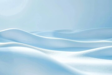 Smooth gradient background transitioning from light blue to white, evoking tranquility