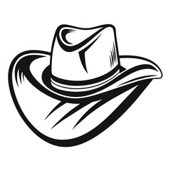 cowboy hat illustration