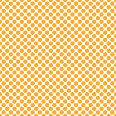 Seamless vector pattern polka dots pattern circle illustrator balance dot circle cute yellow pastel color round polka dot wallpaper.