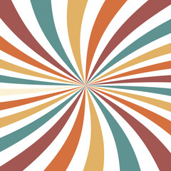 Retro Sunburst Simple