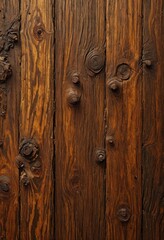 Rustic Brown Wooden Plank Texture