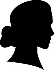 Woman Head Silhouette