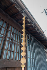 Fototapeta premium 日本の広島のたけはら町並み保存地区