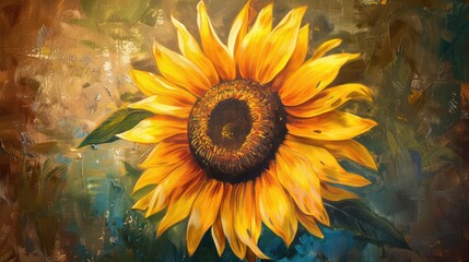 Vibrant Sunflower A Natural Arrangement