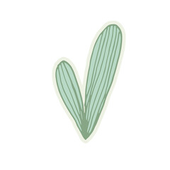 Abstract Hand Drawn Line Art Doodle Sticker 