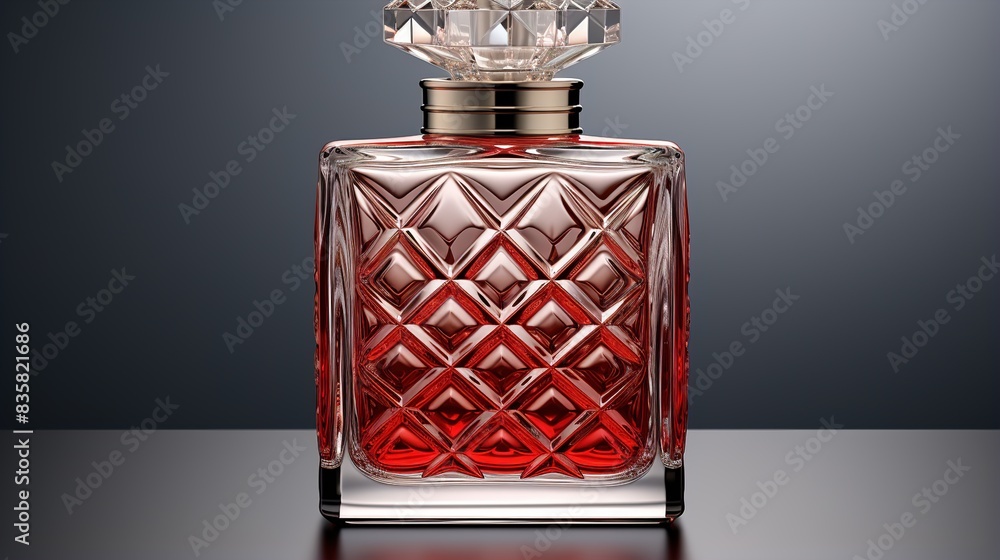 Poster bottle of perfume