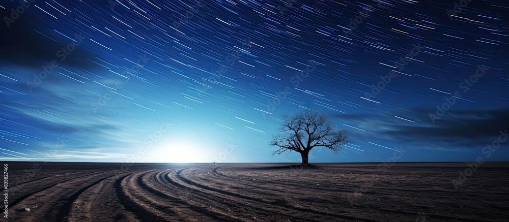 Poster capturing nature scenes with extended exposure for creating beautiful images with a calm and serene 