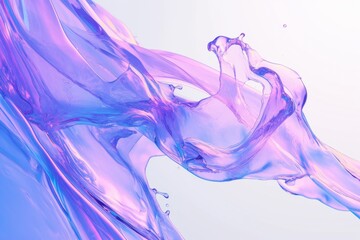 Obraz premium Dynamic fluid shapes for visual art