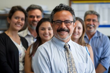 Obraz premium portrait of a group of business people