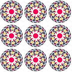 seamless pattern with flowers