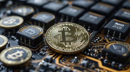 bitcoin technology background