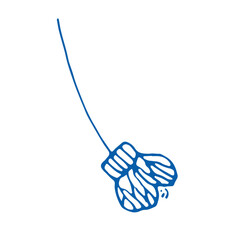 Abstract Line Art Hand Drawn Doodle 