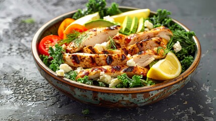 The Grilled Chicken Salad
