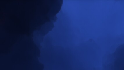 Cosmic background with a blue purple nebula and stars  © ANDREI