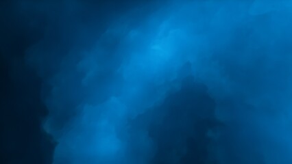 Cosmic background with a blue purple nebula and stars
