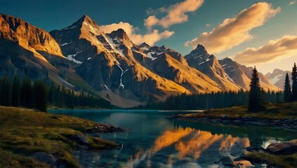 Fototapeta premium Beautiful scenery images for wallpaper or theme