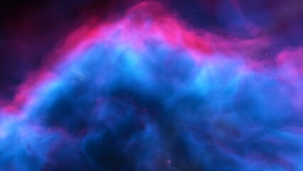 Universe filled with stars, nebula and galaxy
