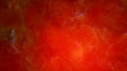 colorful nebula gas cloud