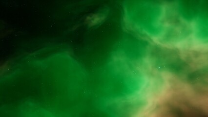 colorful nebula gas cloud