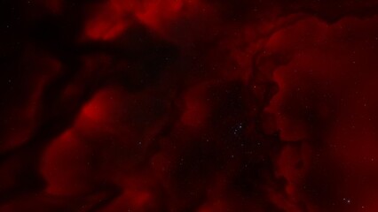 colorful nebula gas cloud