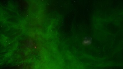 colorful nebula gas cloud