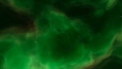 colorful nebula gas cloud