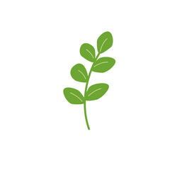 Abstract Cute Sticker Hand Drawn Line Art Floral Botanical