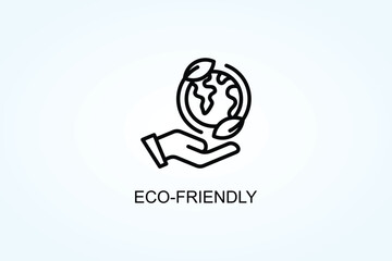Eco-Friendly Vector  Or Logo Sign Symbol Illustration