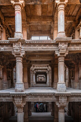 Adalaj Stepwell or Rudabai Stepwell is a stepwell located in the small town of Adalaj, close to Gandhinagar city in the Indian state of Gujarat, India.