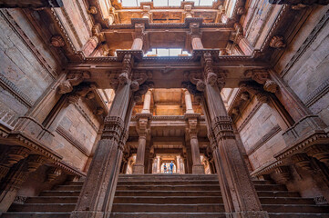 Adalaj Stepwell or Rudabai Stepwell is a stepwell located in the small town of Adalaj, close to Gandhinagar city in the Indian state of Gujarat, India.