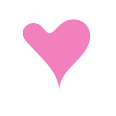 Heart Vector Illustration Cute Sticker