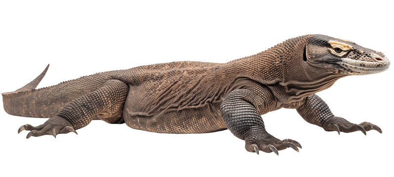 Dragon Komodo on isolated background