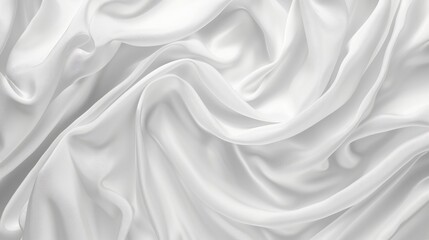 Obraz premium Abstract white cloth texture background