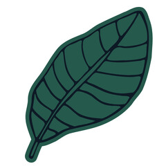 Abstract Doodle Line Art Hand Drawn Cute Sticker