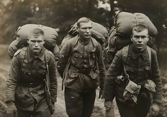 German soldiers during World War I