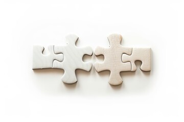 Obraz premium Realistic photograph of a complete Partnership icons,solid stark white background, focused lighting