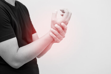 Osteoarthritis is a common cause of hand joint pain in the elderly. and those with a family history...