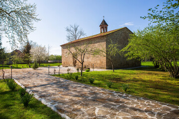 Old church in the Nij village in Azerbaijan