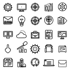 business icon, communication icon, strategy icon, leadership icon, management icon, marketing icon, teamwork icon, web icon, technology icon, finance icon, office icon, development icon, investment ic