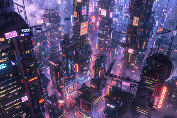city at night