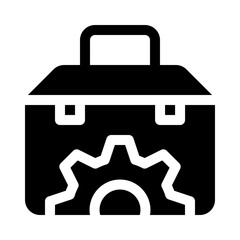 toolbox glyph icon