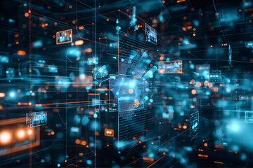 Obraz premium Social Streaming and NFT Integration