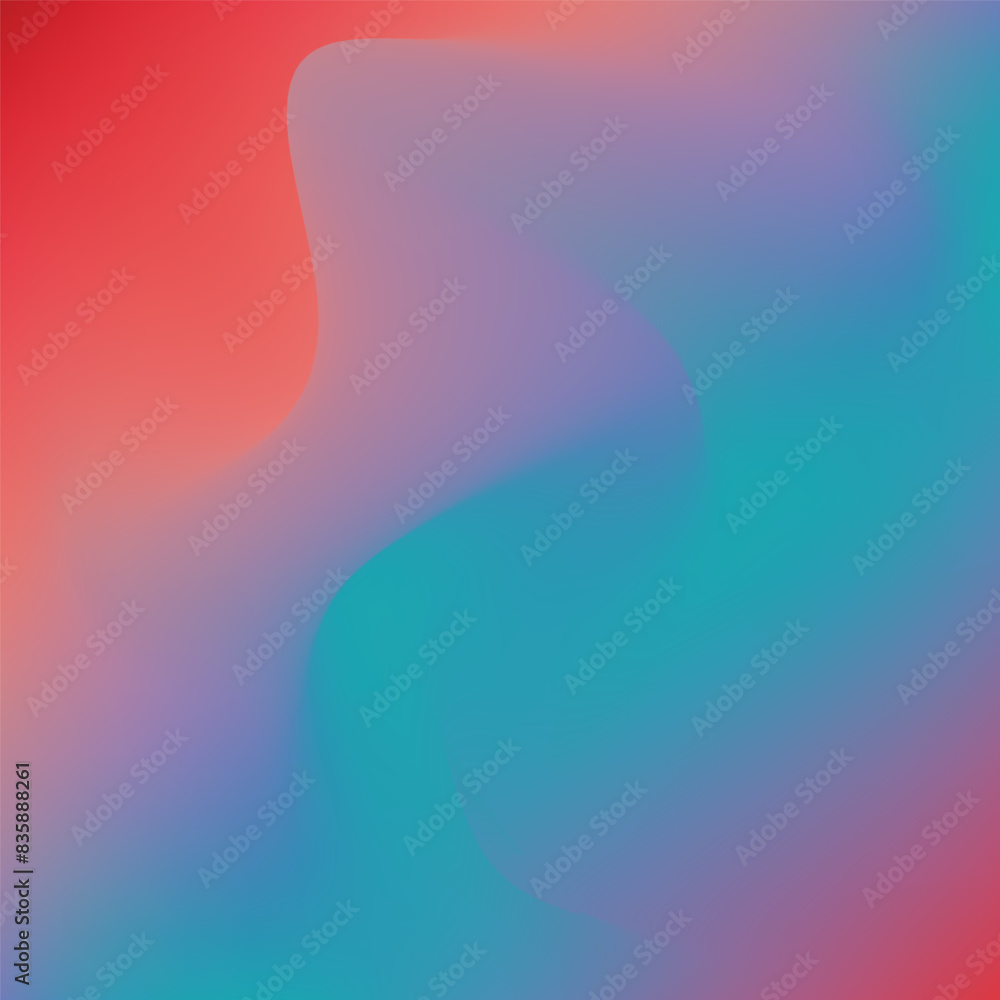 Poster gradient mesh abstract background. futuristic background vector.