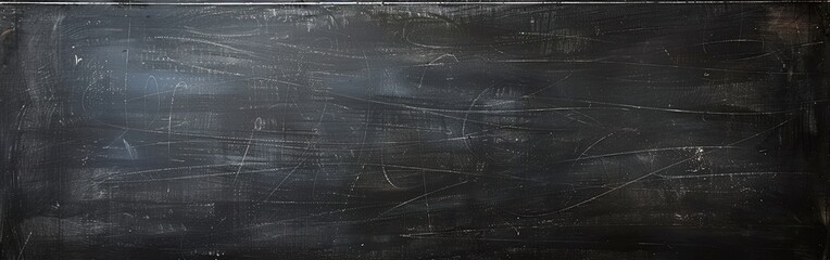 Creative Space: Blackboard with Chalk Marks