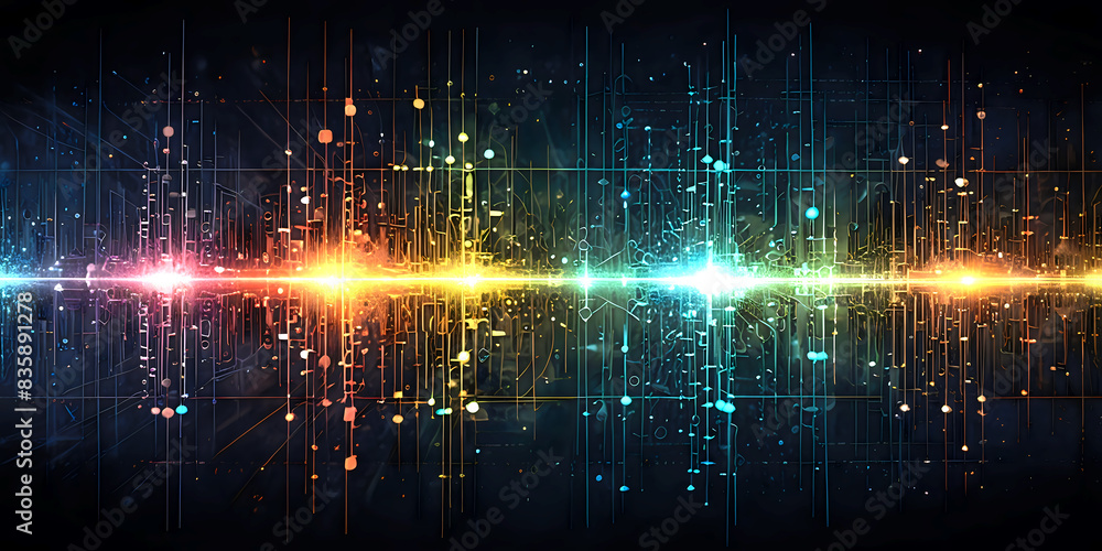 Poster abstract technology digital innovation future tech data, internet concept abstract background desnig