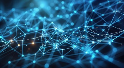 Illuminated Blockchain Network: Abstract Geometric Abstraction in Cinematic Light
﻿
