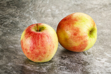Sweet juicy ripe organic apples