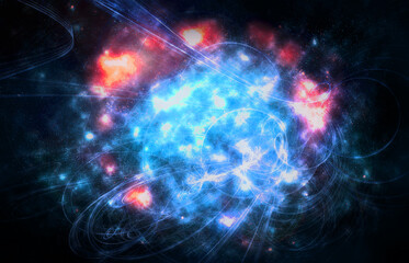 abstract background with space